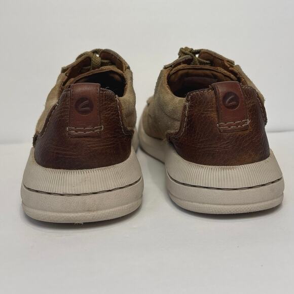 Clarks Driftway Low Men\'s Beige Suede Boat Shoe - Size 7.5 main image 3